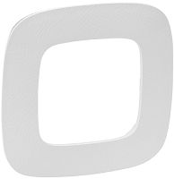 Рамка универсальная Legrand Valena Allure 1-м. тиснение белое картинка